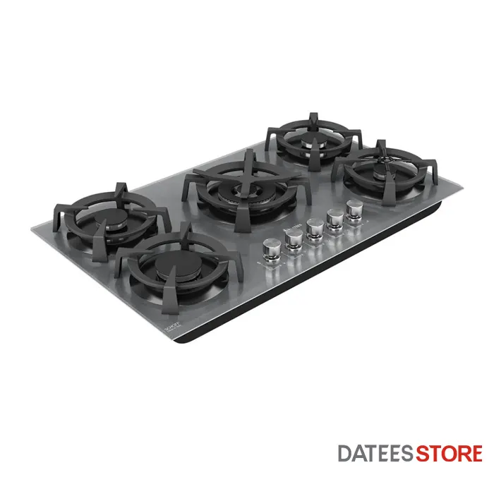 اجاق گاز شیشه ای DG567grey طوسی داتیس
